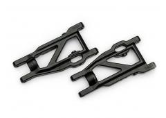 Traxxas TRX3655-BLK Suspension arms, black, front/rear (left & right), heavy duty (2)