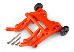 Traxxas TRX3678T Wheelie bar, gemonteerd (oranje) (past op Slash, Stampede, Rustler, Bandit serie)