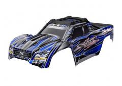 Traxxas TRX7868-BLUE BODY, X-MAXX ULTIMATE, BLUE (PAINTED, DECALS APPLIED) (ASSEMBLED WITH FRONT & R