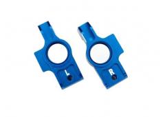 Traxxas TRX8352X-BLUE Carriers, stub axle, 6061-T6 aluminum (blue-anodized)