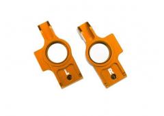 Traxxas TRX8352X-ORNG Carriers, stub axle, 6061-T6 aluminum (orange-anodized)