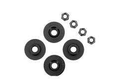 Traxxas TRX8549 Wheel adapter, 17mm (4)/ 5.0mm NL (4)