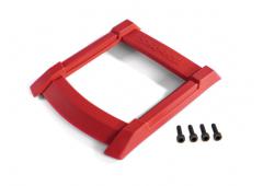 Traxxas TRX8917R Beschermplaat, dak (carrosserie) (rood) / 3x12mm CS (4)