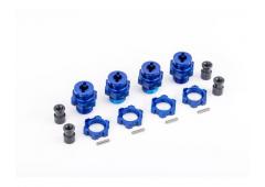 Traxxas TRX9086 17mm Wheel Hubs / Nuts, HD Blue