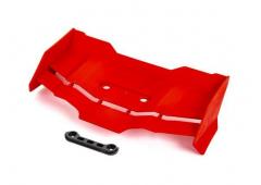 Traxxas TRX9517R Wing/ wing washer (red)