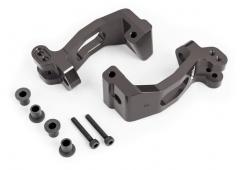 Traxxas TRX9532A Casterblokken (C-hubs), 6061-T6 aluminium (donker titanium-geanodiseerd), links en 