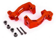 Traxxas TRX9532R Casterblokken (C-hubs), 6061-T6 aluminium (rood -geanodiseerd), links en re