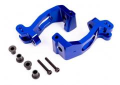 Traxxas TRX9532X Casterblokken (C-hubs), 6061-T6 aluminium (blauw-geanodiseerd), links en rechts / k