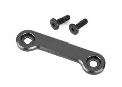 Traxxas TRX9617A Wing washer, 6061-T6 aluminum (dark-titanium anodized) (1)/ 4x12mm FCS (2)