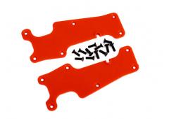 Traxxas TRX9633R Draagarmhoezen, rood, voor (links en rechts)/ 2.5x8 CCS (12)