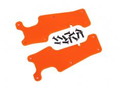 Traxxas TRX9633T Draagarmhoezen, oranje, voor (links en rechts)/ 2.5x8 CCS (12)