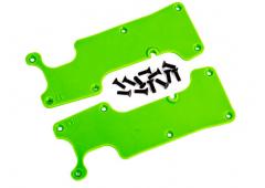 Traxxas TRX9634G Draagarm covers, groen, achter (links en rechts)/ 2.5x8 CCS (12)