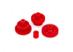 Traxxas TRX9776A Gear set, transmission (6.8:1 reduction ratio)/ pinion gear, 11-tooth (for use only