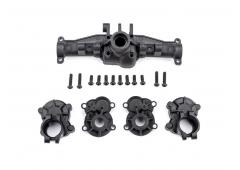 Traxxas TRX9841 Axle housing, rear/ portal drive housings, rear, inner & outer (left & right)