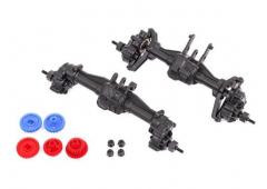 Traxxas TRX9843R Portal kit, complete (2.56:1 reduction) (includes rear axle assembly & front axle a