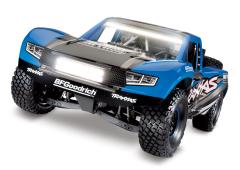 Blackt Traxxas Unlimited Dessert Racer UDR, Blue Edition TRX85086-4T incl Lichtset