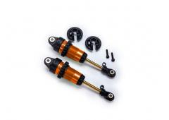 traxxas TRX7461-ORNG  Shocks, GTR long orange-anodized, PTFE-coated bodies with TiN shafts (fully as