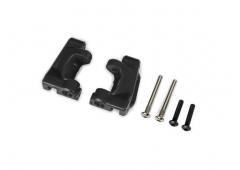 traxxas TRX9136 Caster blocks (c-hubs), extreme heavy duty, black (left & right)/ 3x26mm hinge pins 