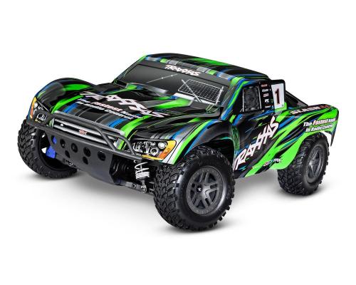 Traxxas SLASH 4X4 BL-2S BRUSHLESS 1/10 SCALE 4WD SHORT COURSE TRUCK TQ 2.4GHZ - GREEN TRX68154-4GRN