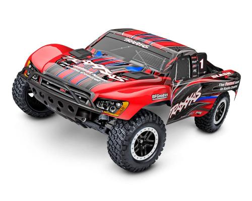 SLASH BRUSHLESS: SCHAAL 1/10 2WD SHORT COURSE RACINGTRUCK TQ 2,4 GHz - ROOD