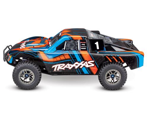 Blackt Traxxas SLASH 4X4 ULTIMATE VXL TQI TSM CLIPLESS BODY zonder accu en lader, ORANGE TRX68277-4O