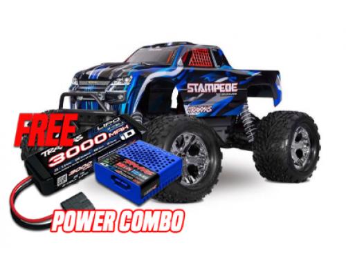 Traxxas Stampede 2WD BL-2S HD Blue