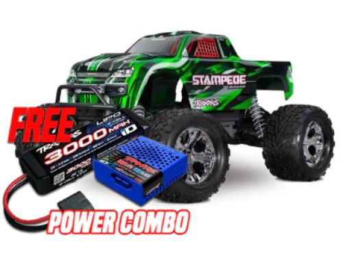 Traxxas Stampede 2WD BL-2S HD Green