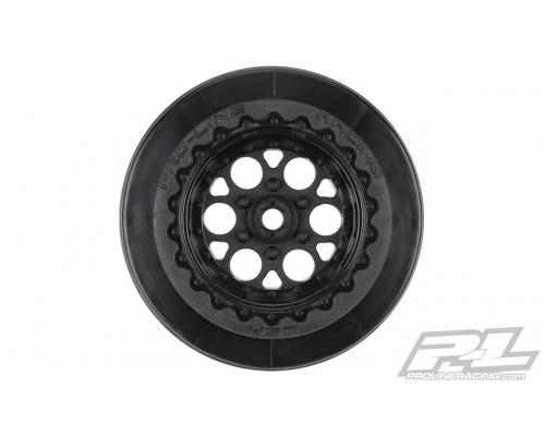 PR2794-03 Showtime + Wide SC / Standard SC 2.2 \"/3.0\" zwarte wielen voor Losi 22S No Prep Drag Car,