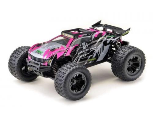 Absima 16020 MINI AT Monster Truggy roze/grijs 4WD RTR, 1:16