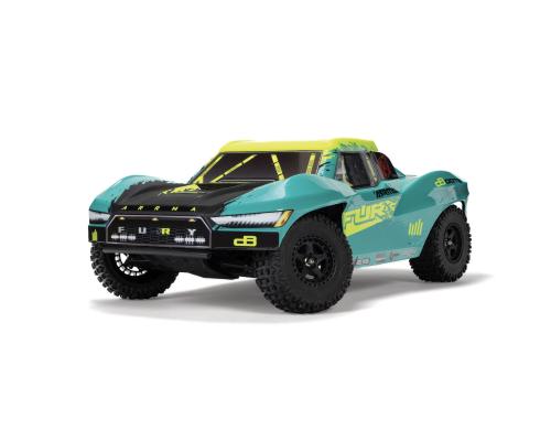 Arrma 1/10 FURY 223S BLX Brushless 2WD Short Course Truck RTR with DSC, Green ARA3521T2