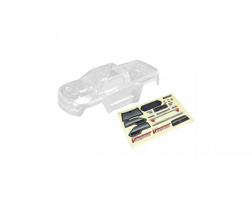 AR402192 Clear Bodyshell with Decals: Granite (ARAC3328)