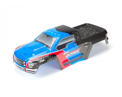 AR402198 Painted Body with Decals, Blue/Black: Granite Voltage ARAC3327