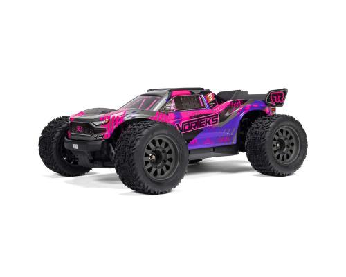 Arrma 1/10 VORTEKS 223S BLX Brushless 4X4 Stadium Truck RTR with DSC, Purple ARA4305V4T3