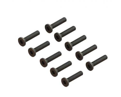 Arrma ARA702017 Flat Head Screw M2.5x12mm (10)