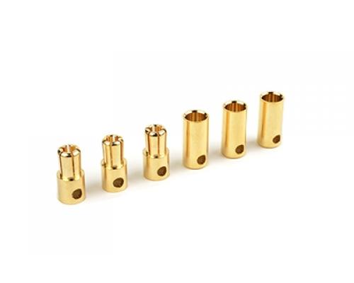 CC Bullet 5.5mm Set Of 3 Each Female And Male 5.5mm