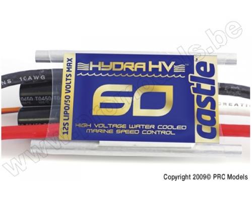 Castle Creations Hydra 60Hv 60A 50V Marine Brushless Esc