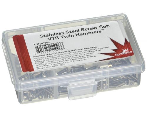 DYNH1060 Stainless Steel Screw Set: Vaterra Twin Hammers