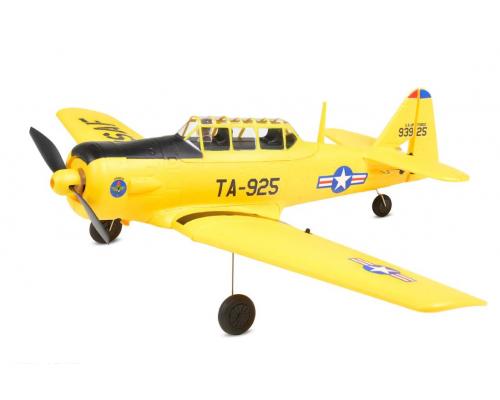 EZ-Wings - EZ-036 -  Mini AT-6 Texan - Yellow - RTF - 450mm - 1+1 Li-Po Battery - USB Charger