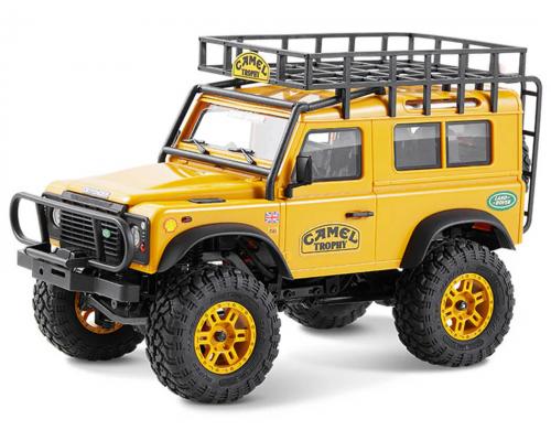 FMS 1/24 Land Rover Defender D90 First Generation Crawler RTR Camel Trophy