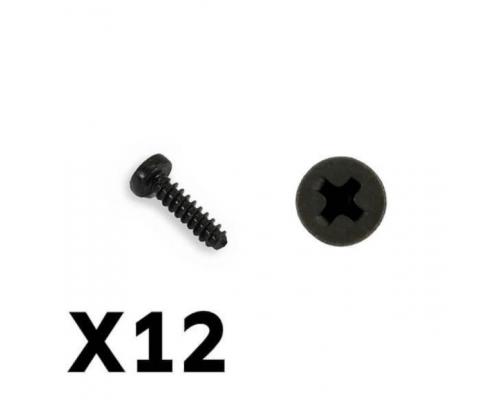 FTX FTX9749 Tracer pan head self tapping screws pbho2.6 10mm