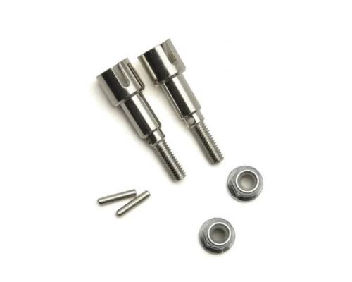 FTX FTX9782 Tracer Metal Rear Wheel Shafts, Pins & M4 Nuts