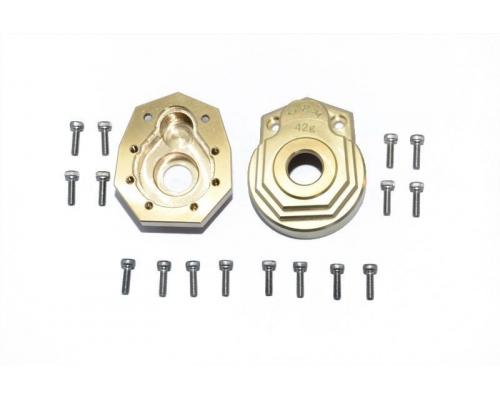 BRASS OUTER PORTAL DRIVE HOUSING (FRONT OR REAR)HVYED-18PCS GPM TRX TRX4 DEFENDER TRX6