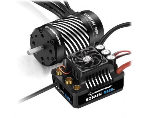 Hobbywing Ezrun MAX8 G2 Combo met 4278SD 2500kV HW38010404