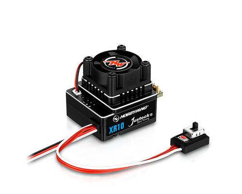 Hobbywing XeRun XR10 G3 Justock 1/10 ESC, 60A, Zwart, HW30112003