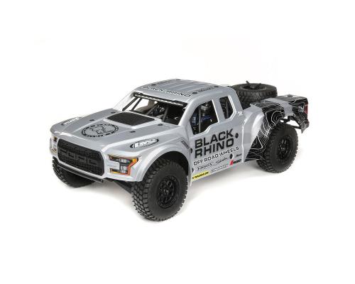 Losi 1/10 King Shocks Ford Raptor Baja Rey 4WD Brushless RTR met SMART Zilver/Zwart