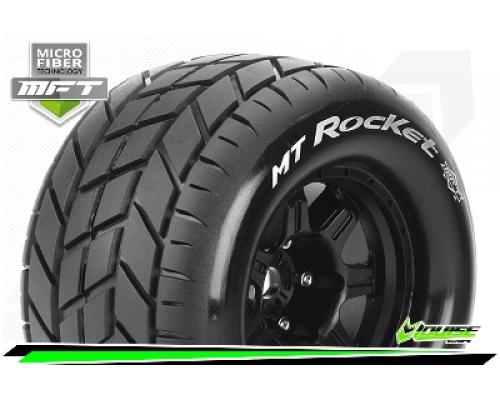 MT-ROCKET - 1-8 Monster Truck Bandenset - Gemonteerd - Sport - 3.8 Bead Style Velg