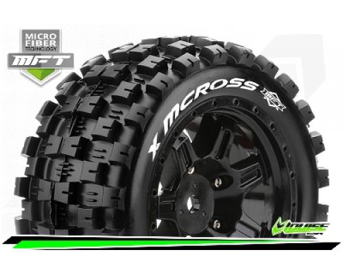 MFT - X-MCROSS - ARRMA Kraton 8S - Mounted - Sport - Black wheels - Hex 24mm - L-T3352BM