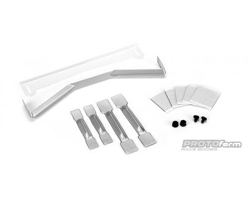 PRO1725-00 1:8 Aero Kit w/ Spoiler & Stiffeners for 1:8 On-Road Bodies