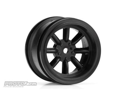 PRO2765-03 VT Rear Wheels Black (31mm) for VTA Class