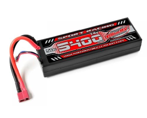 5400Mah - 50C - 2S - 7,4V - T-Plug - Hard Case - Team Corally - Power Racing